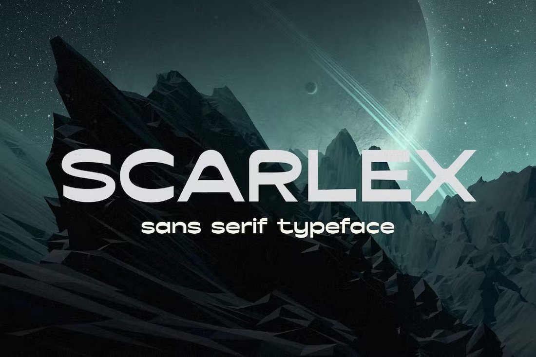 Scarlex - Retro Space Font
