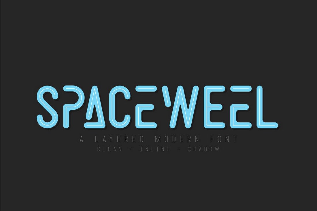 Spacewell - Space Font Family