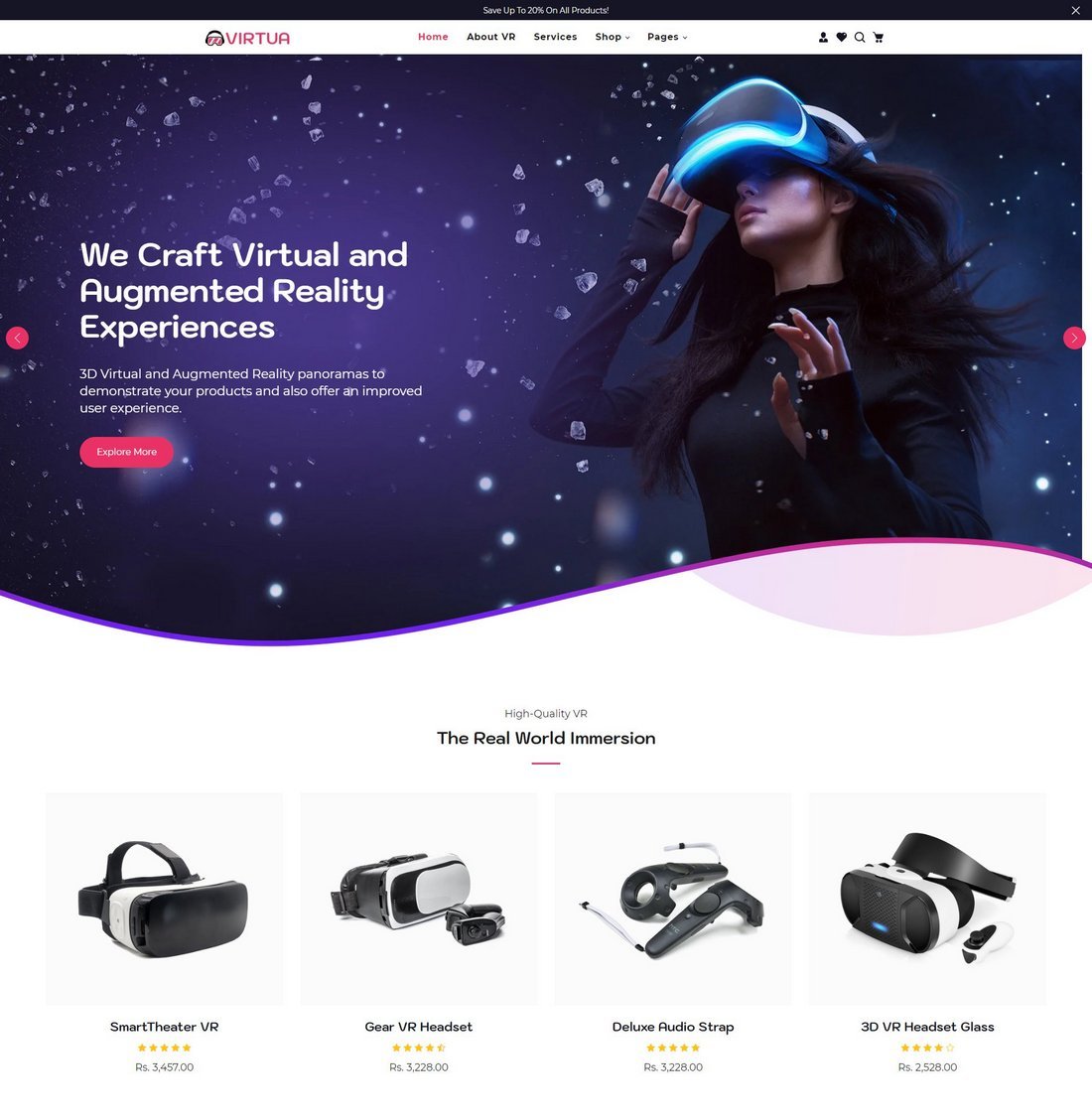 Virtux - Single Product Tech Store Shopify Theme