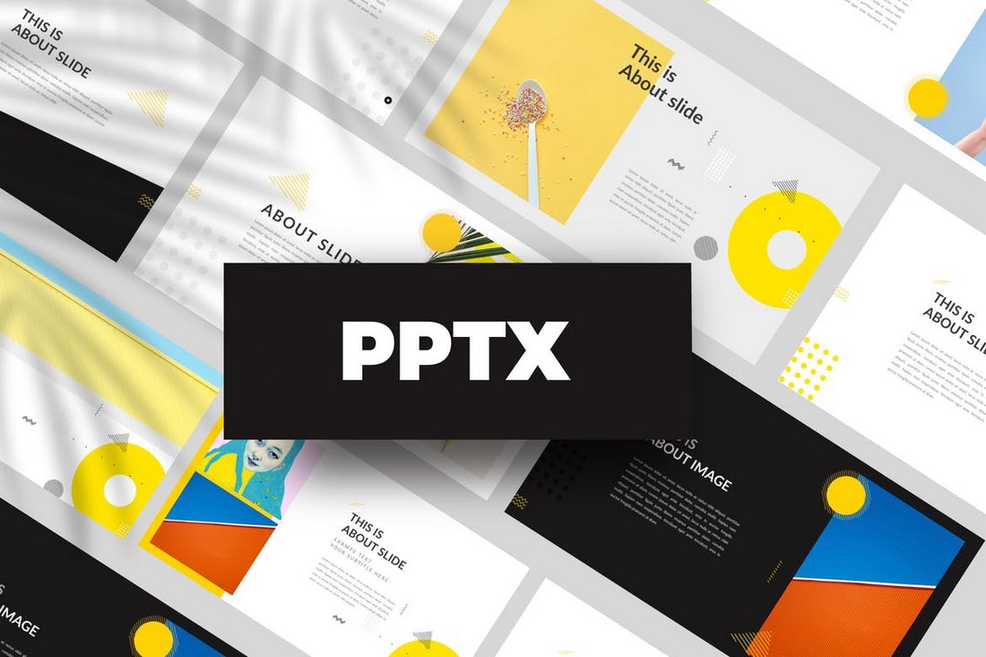Yellow - Creative Powerpoint Template