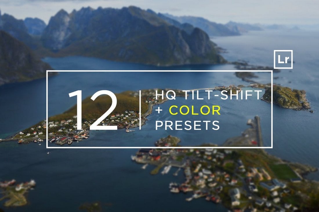 12 HQ Tilt-Shift + Color Lightroom Presets