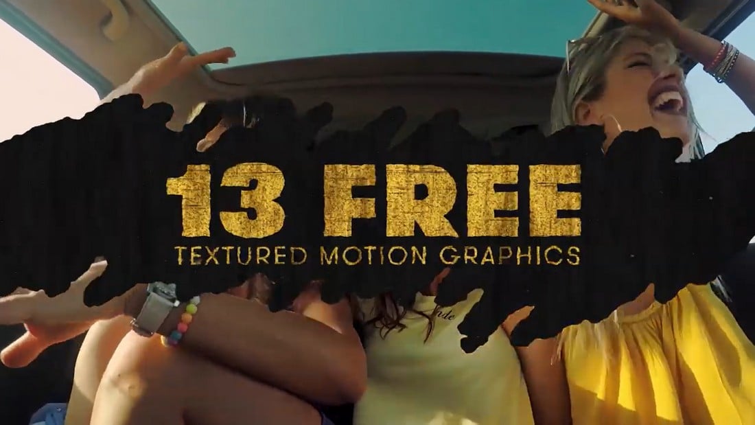 13 Free Textured Motion Graphics For Premiere Pro