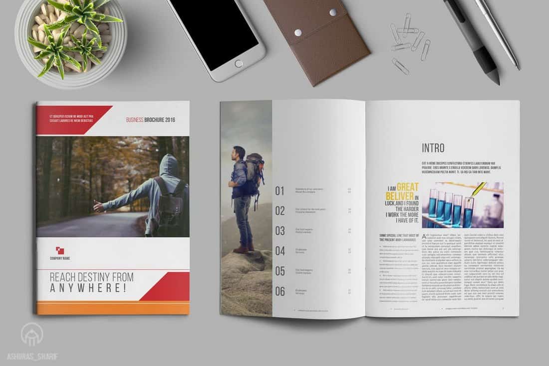 16 Page Business Brochure Template