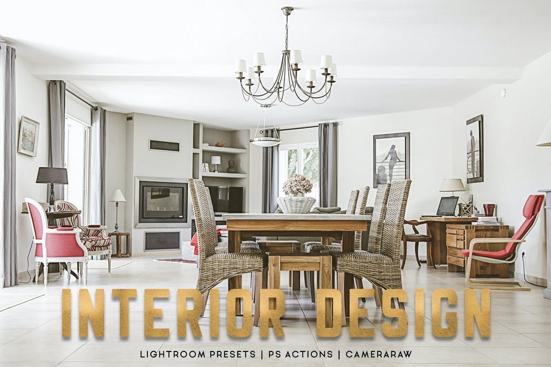 20 Interior Design Lightroom Presets