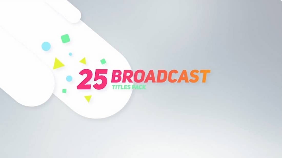 25 broadcast-after-effects-title-template