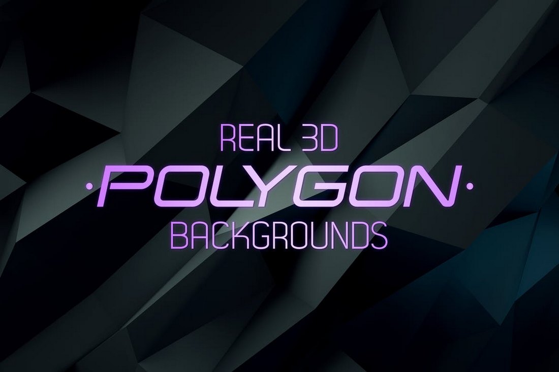 3D Polygon Backgrounds