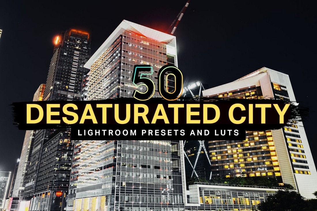50 Desaturated City Lightroom Presets