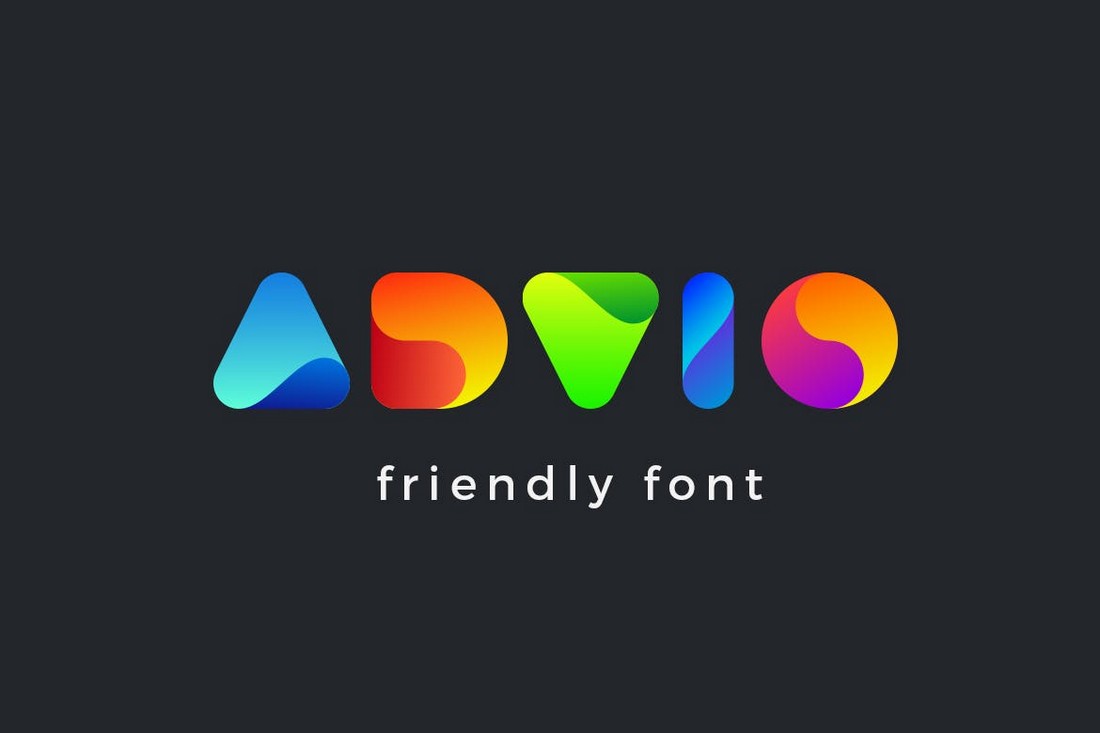 Advio - Decorative Logo Font