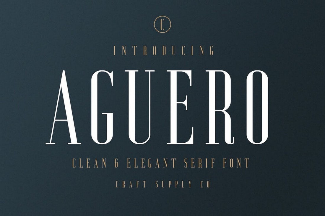 Aguero Serif - Clean & Elegant Font
