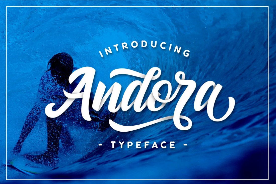 Andora - Free Hand Lettering Font
