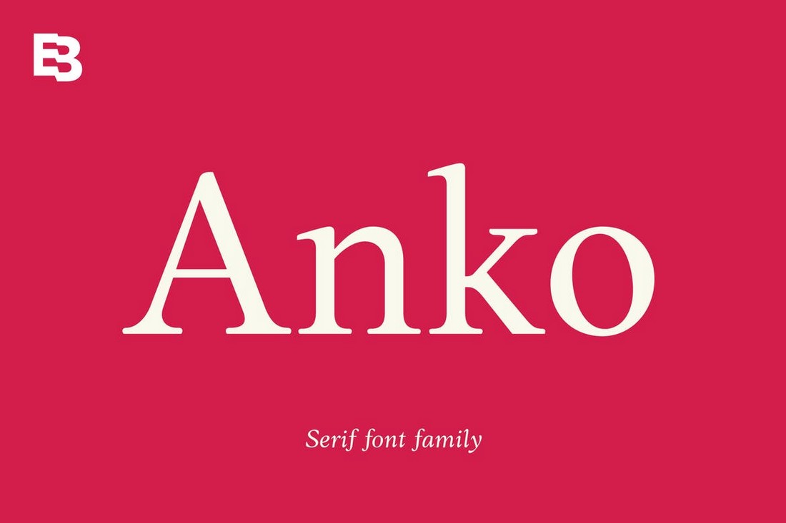 Anko - Modern Serif Font