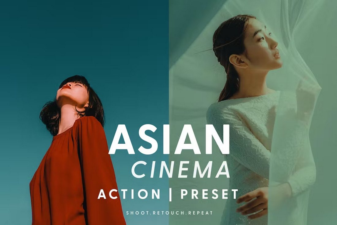 Asian Cinema - Instagram Photoshop Actions & Presets