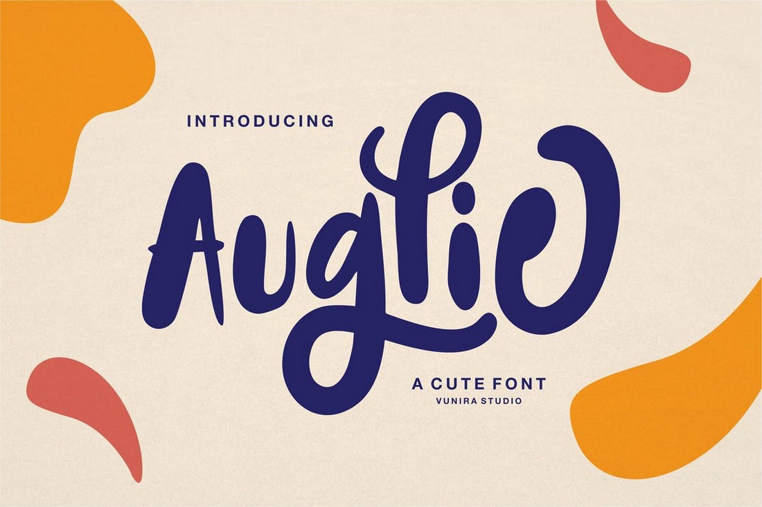 Auglie - Hand-Drawn Font