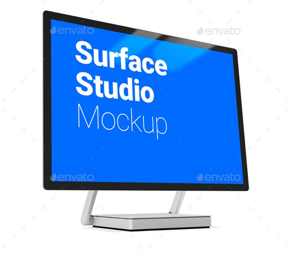 Basic Surface Studio Mockup