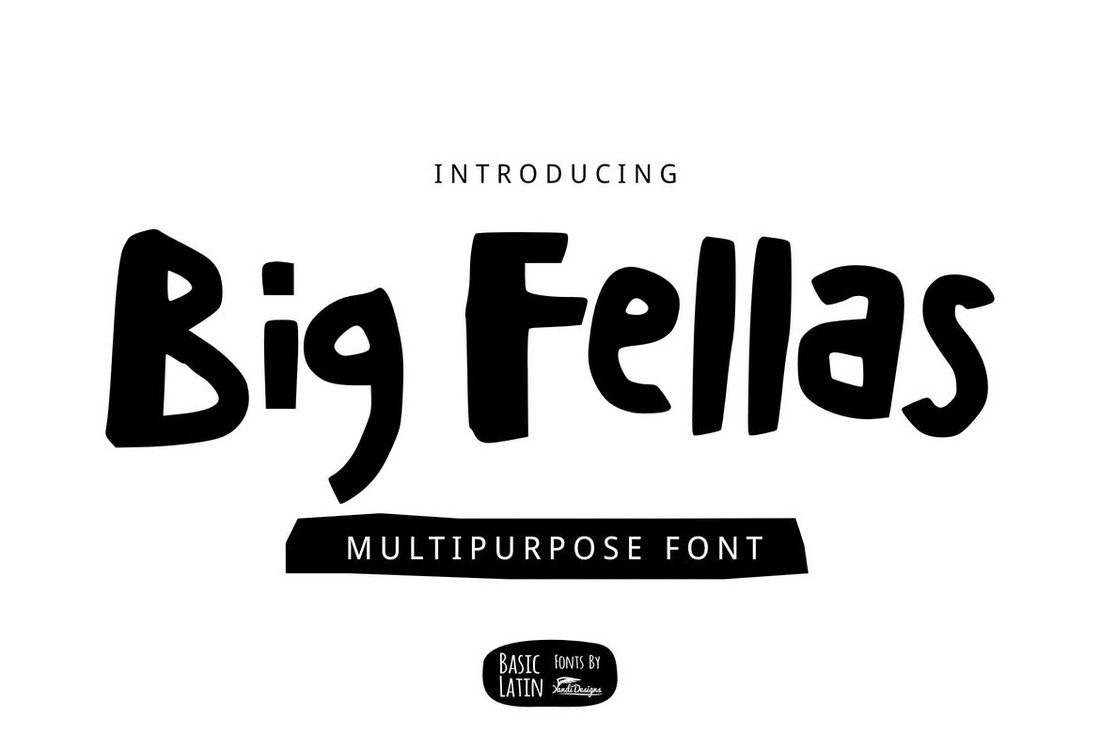 Big Fellas - Multipurpose Chubby Font
