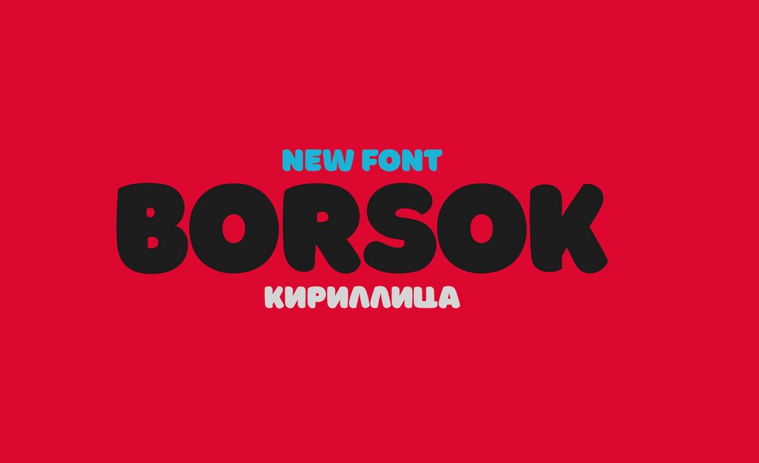 Borsok - Creative Free Poster Font