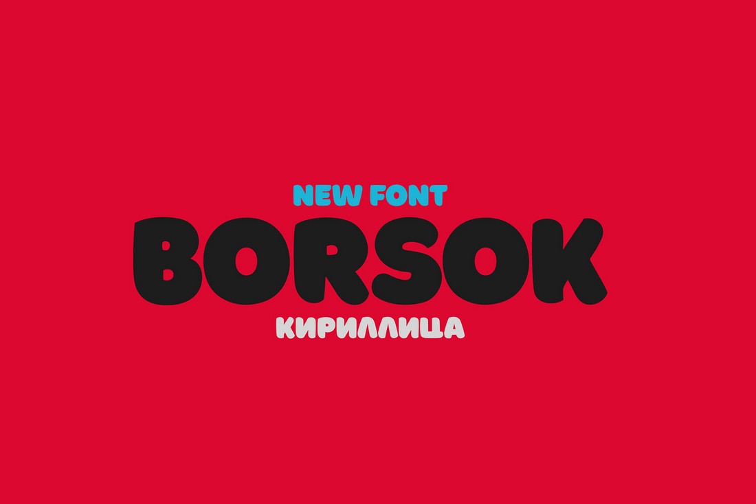Borsok - Free Chunky Font