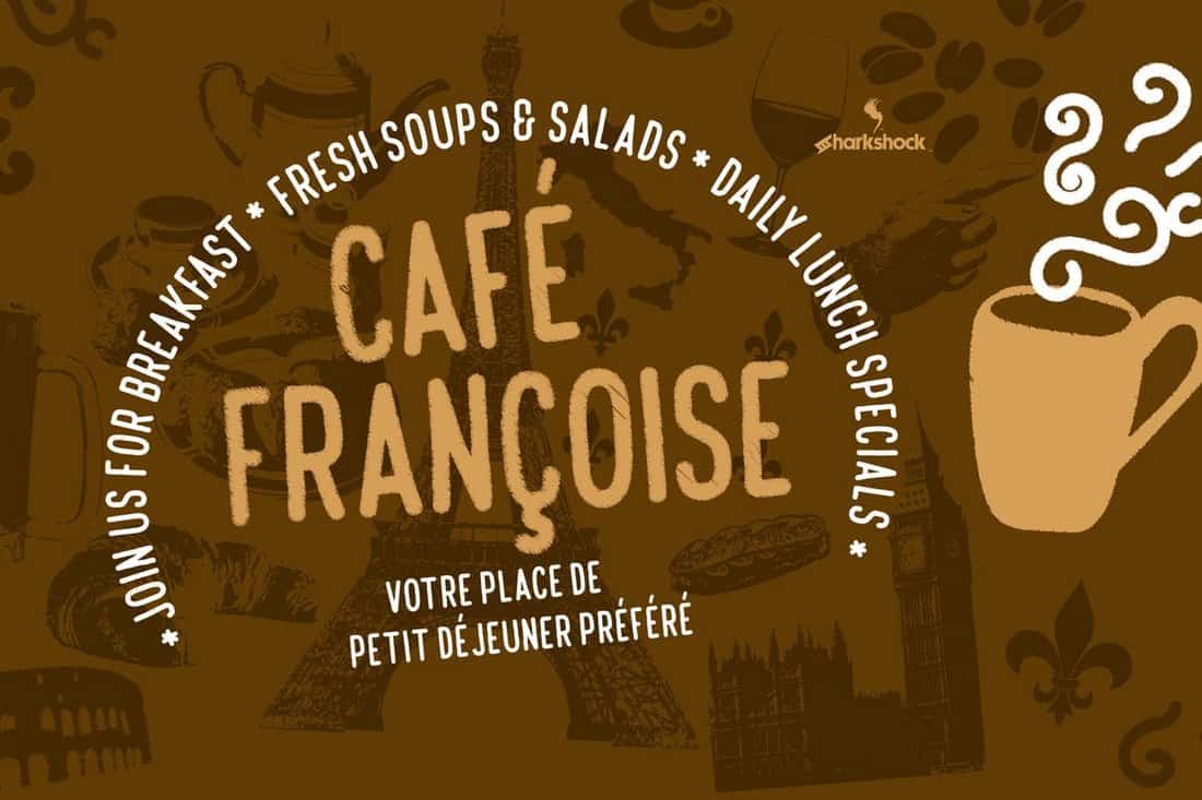 Cafe Francoise - Creative Chalk Font
