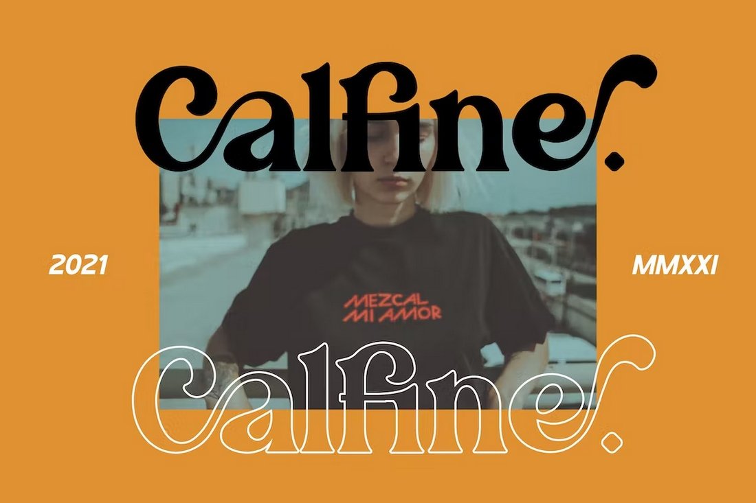 Calfine - Stylish Serif Font