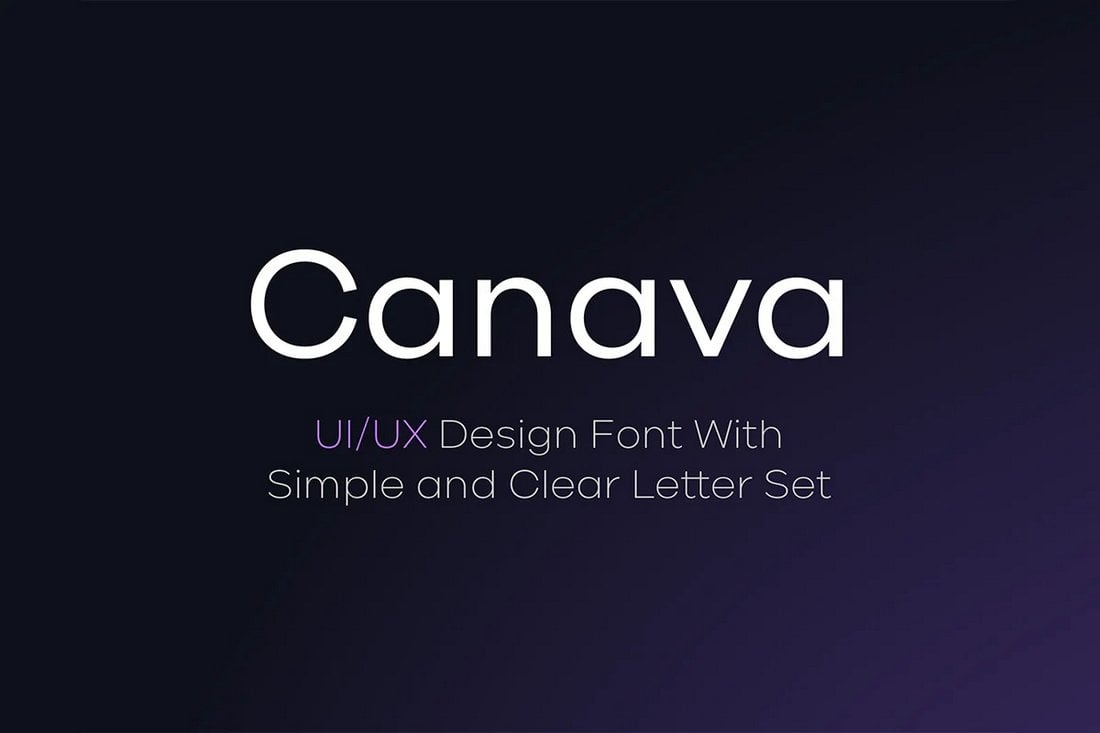 Canava Grotesk - Free Minimal Font
