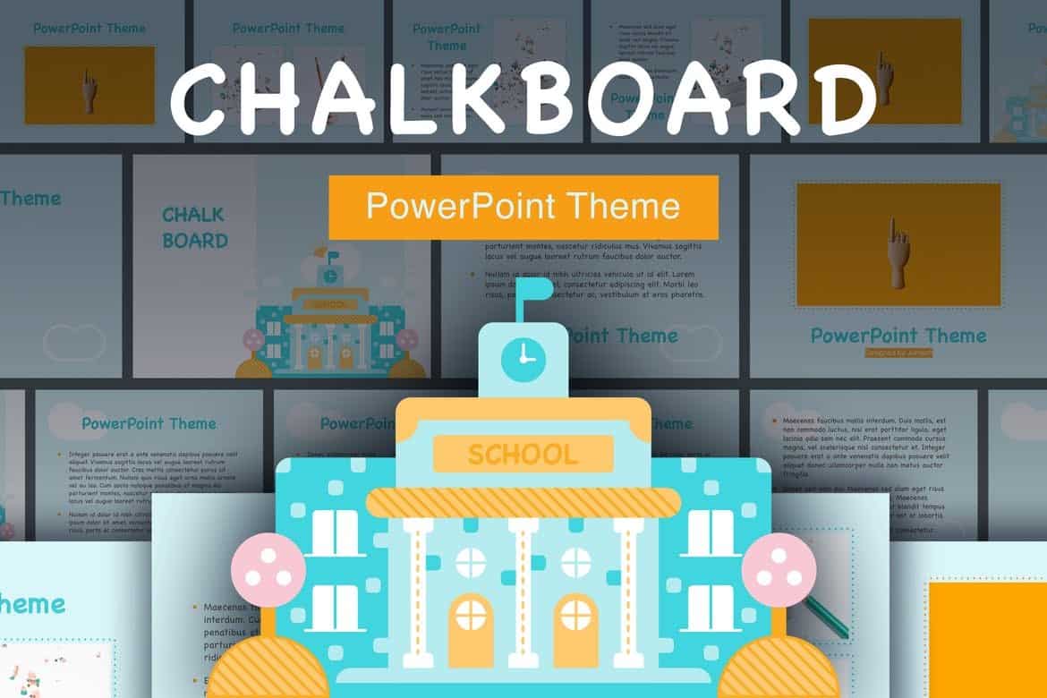 Chalkboard - Fun & Playful PowerPoint Template