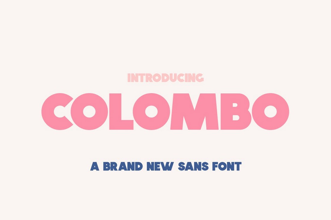 Colombo - Modern Bold Font
