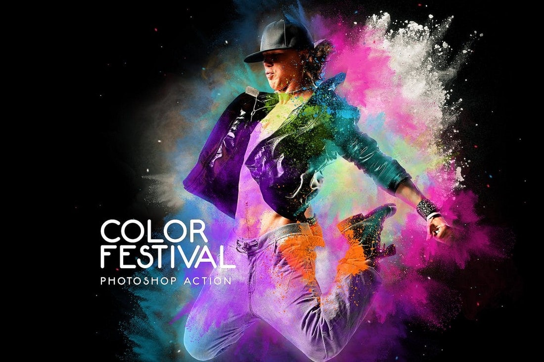 Color Festival Photoshop Action