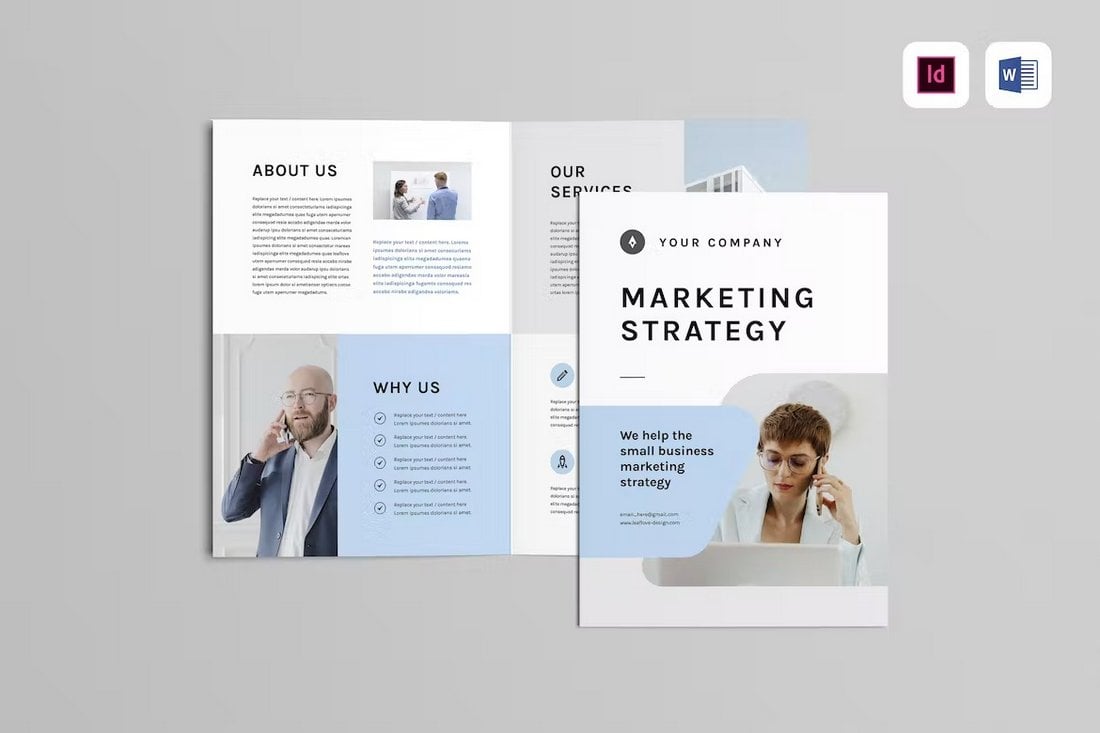 Corporate Brochure Template for Word