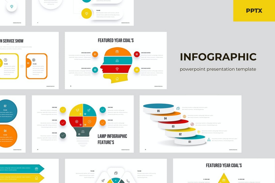 Creative Infographic Powerpoint Templates