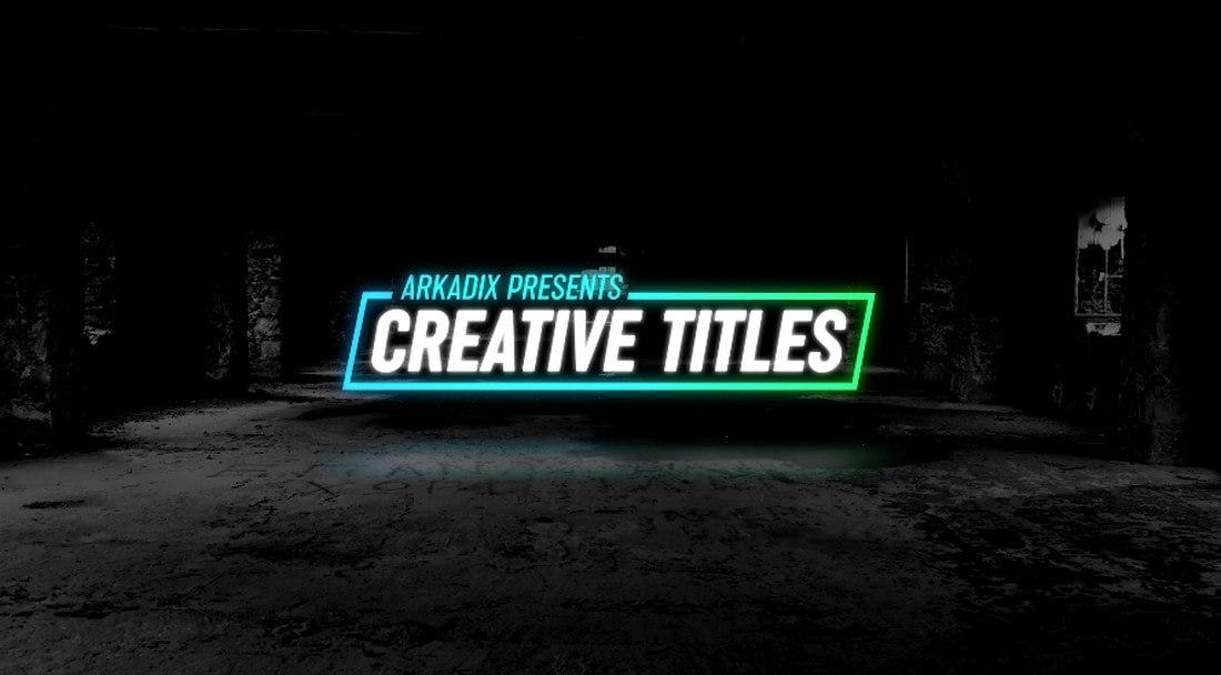 Creative Titles 4k for Premiere Pro