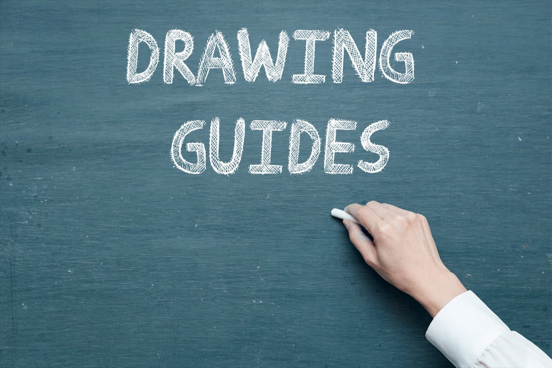 Drawing Guides - Free Chalkboard Font