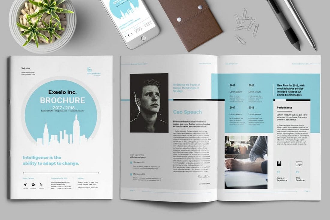 Exeelo - Multipurpose Brochure Template