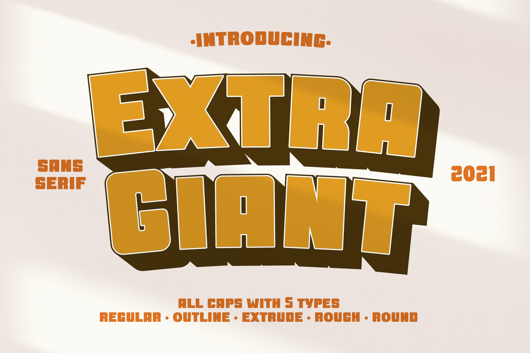 Extra Giant Poster Font