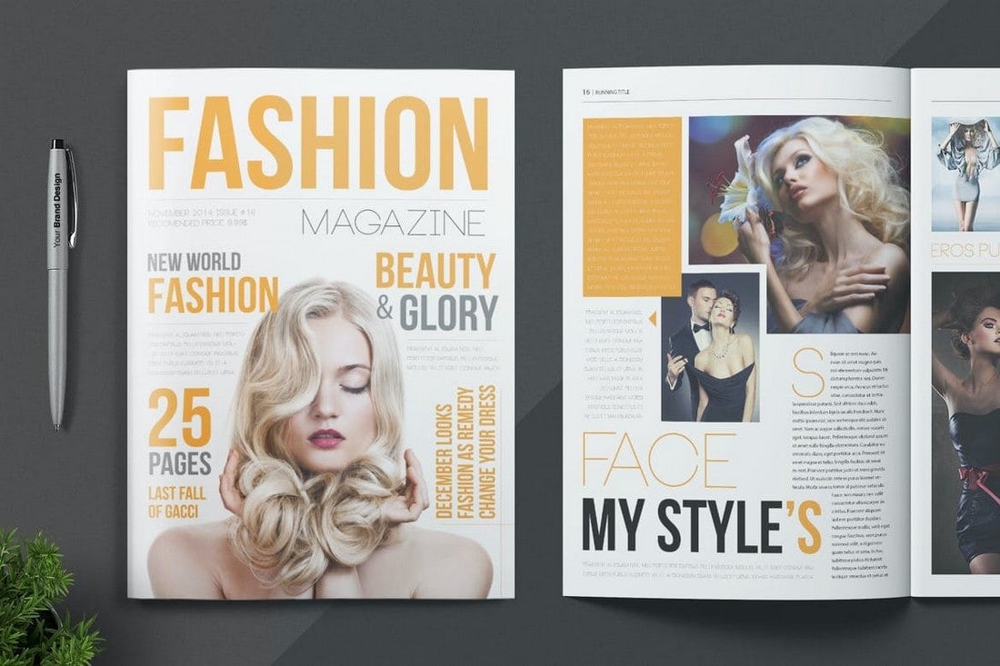 Fashion & Lifestyle Magazine InDesign Template