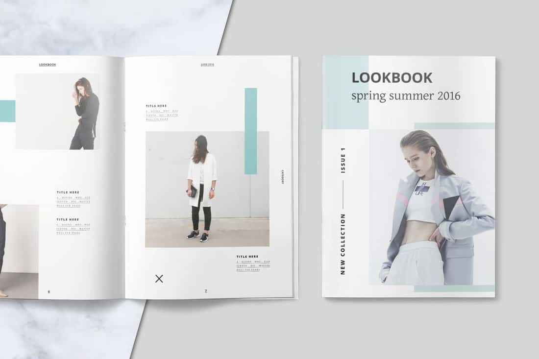 Fashion Lookbook InDesign Template