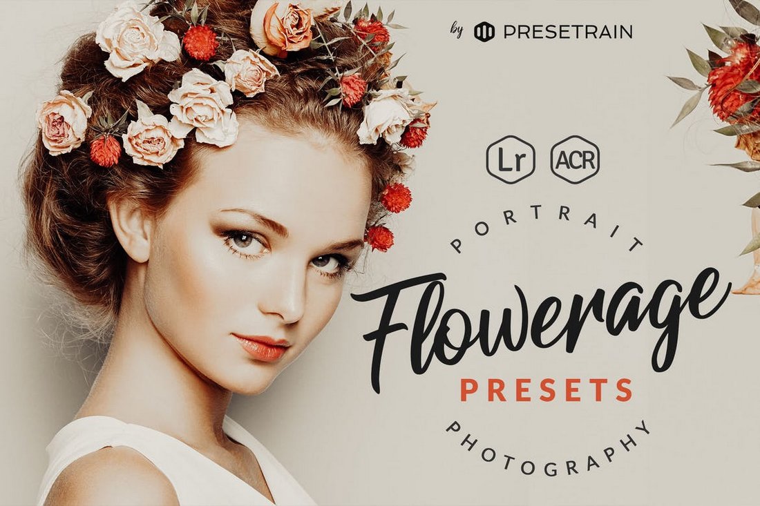 Flowerage Portrait Presets for Lightroom