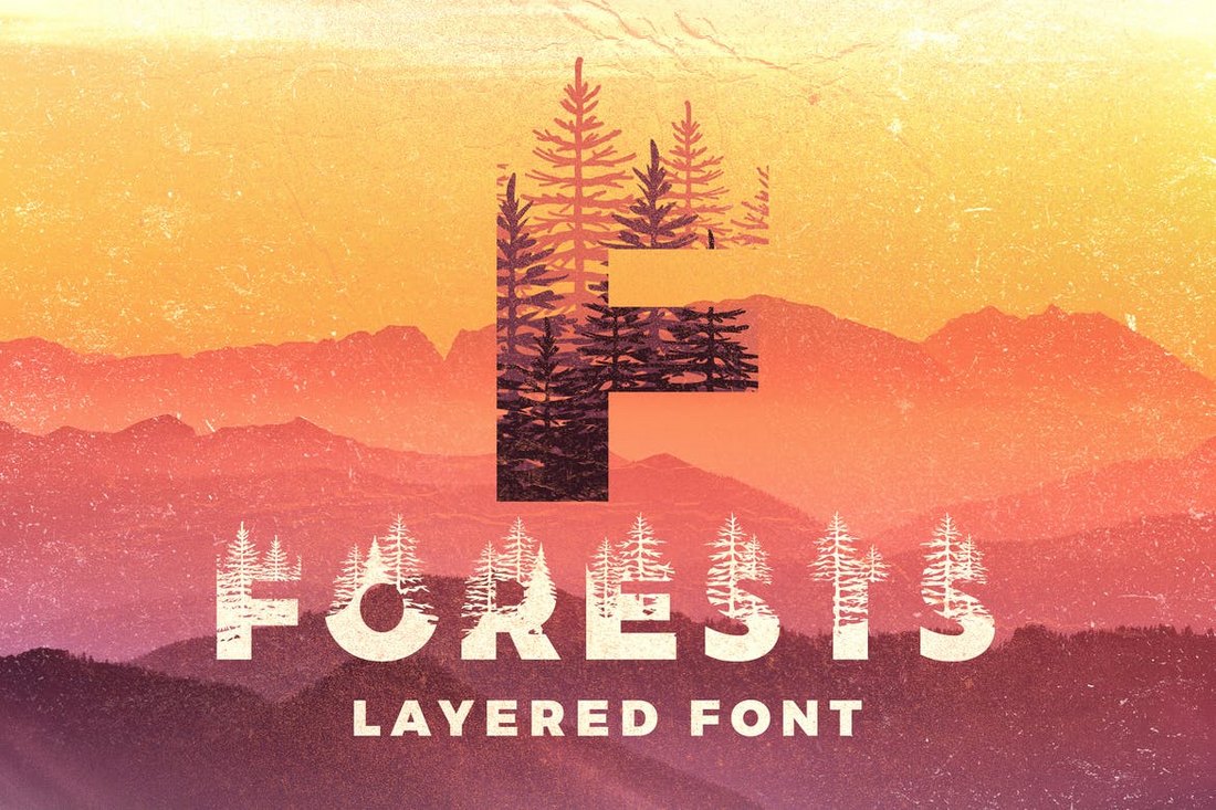 Forests Poster Font