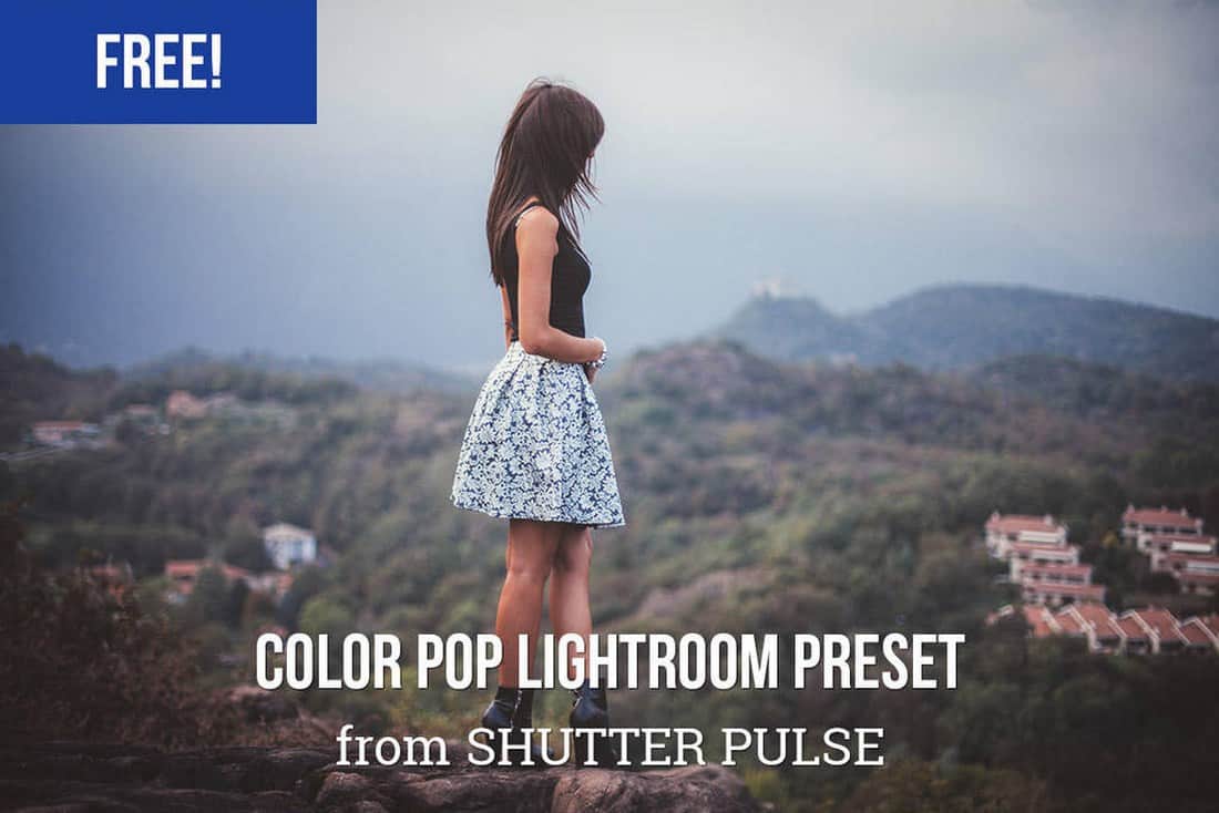 Free Color Pop Lightroom Preset