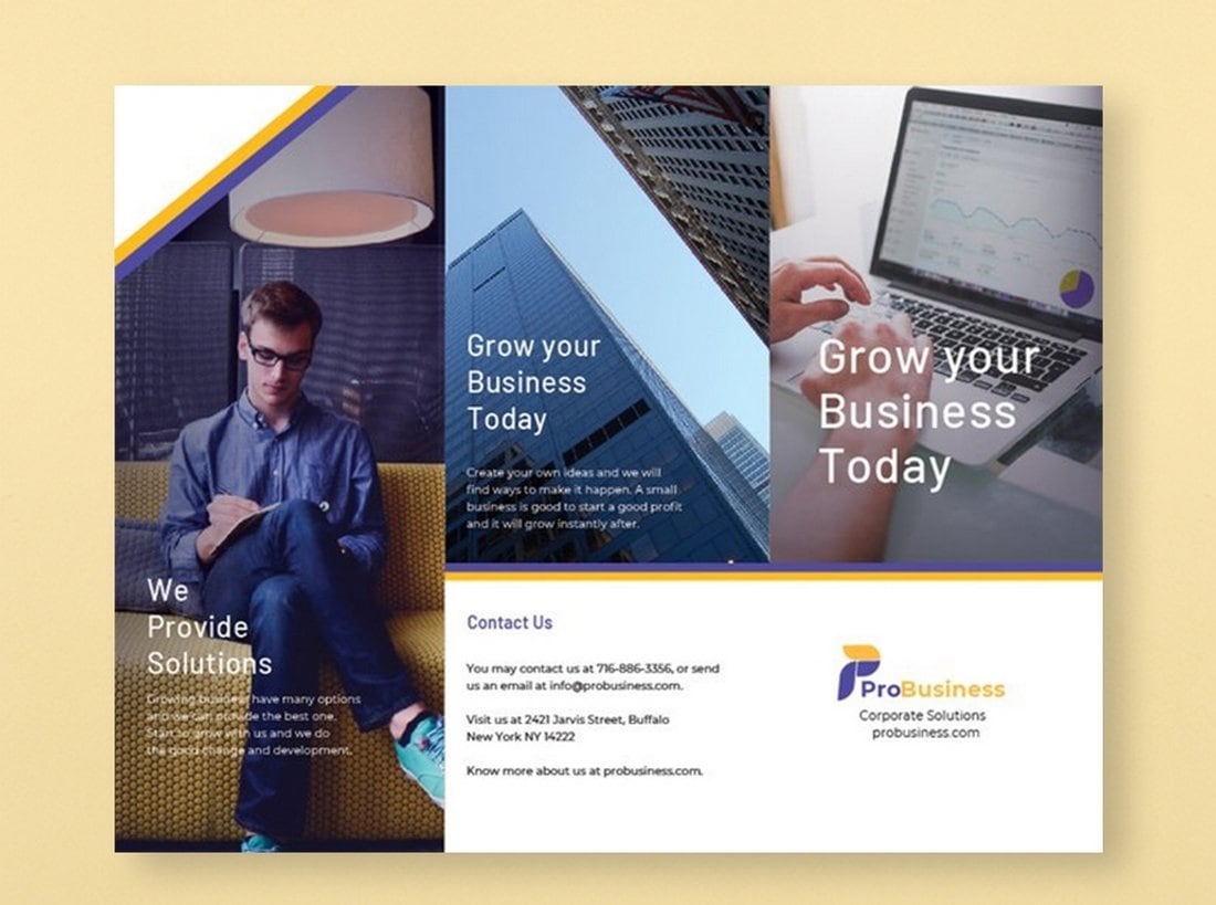 Free Corporate Business Brochure Template