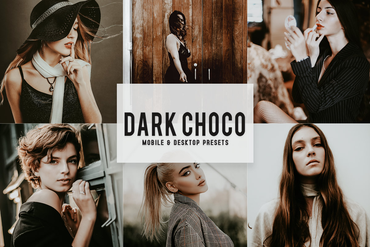 Free Dark Choco Mobile & Desktop Lightroom Presets