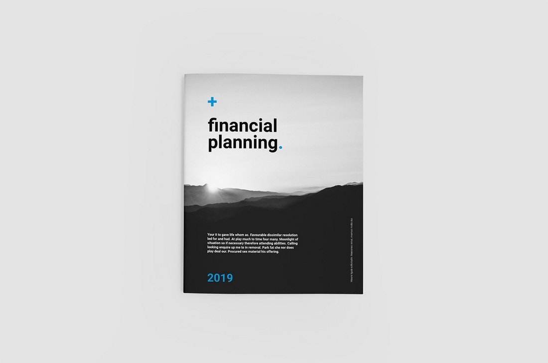 Free Financial Planning Brochure Template