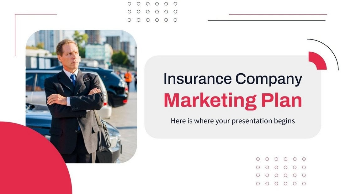Free Insurance Company Marketing Plan for Google Slides
