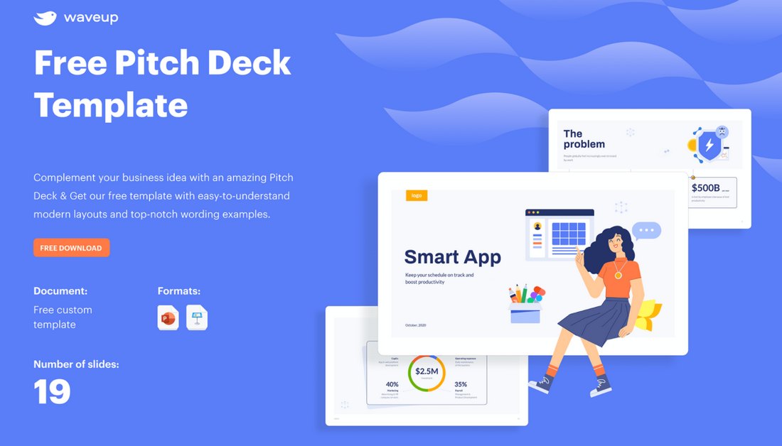 Free Startup Pitchdeck PowerPoint Template