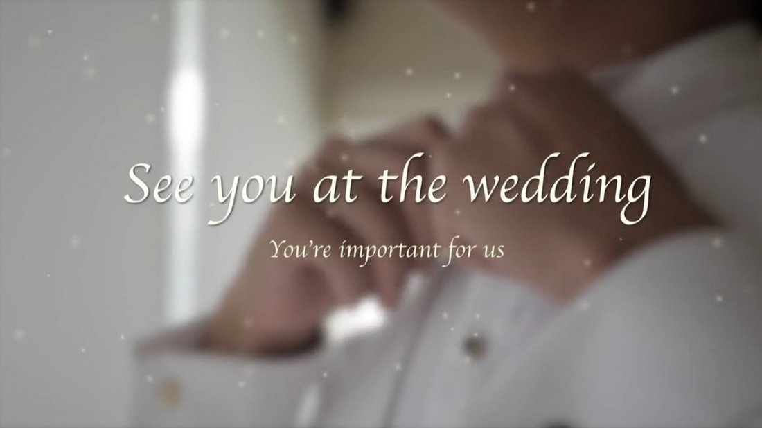 Free Wedding Invitation Slideshow for Premiere Pro