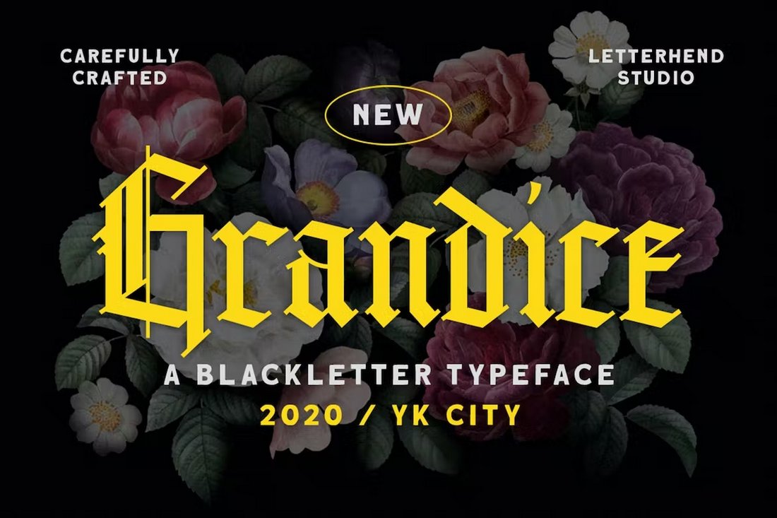 Grandice - Blackletter Gothic Font