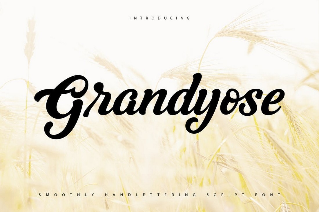 Grandyose - Handlettering Script Font