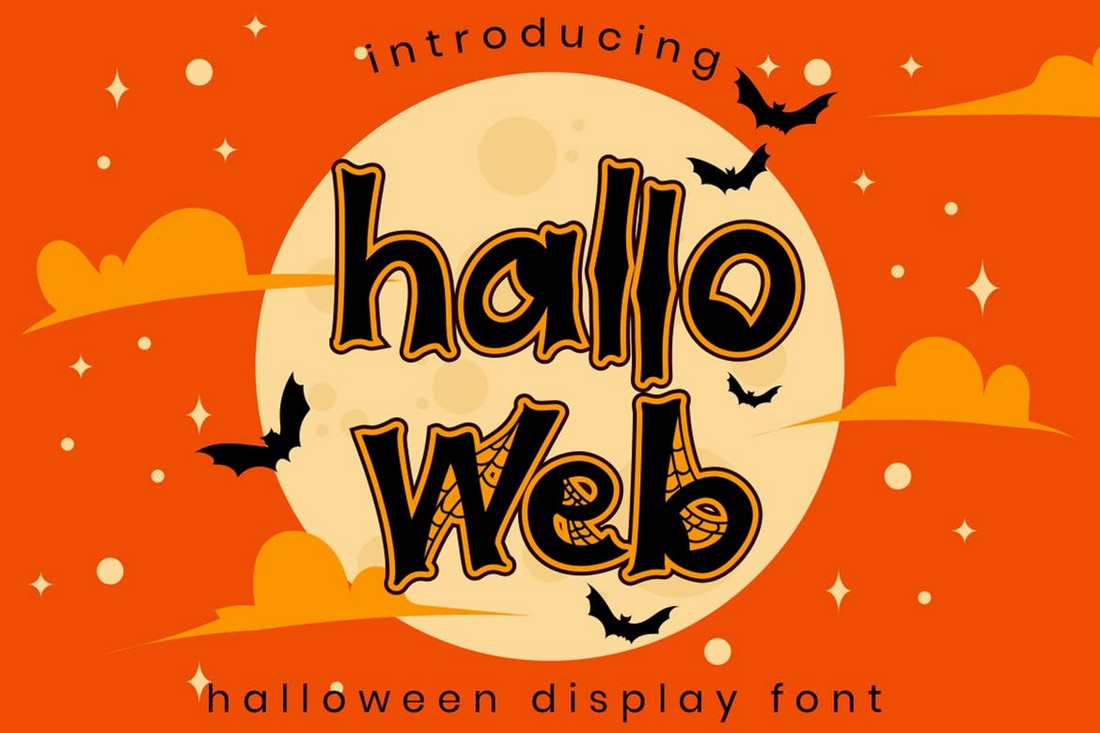 Halloweb - Decorative Halloween Font