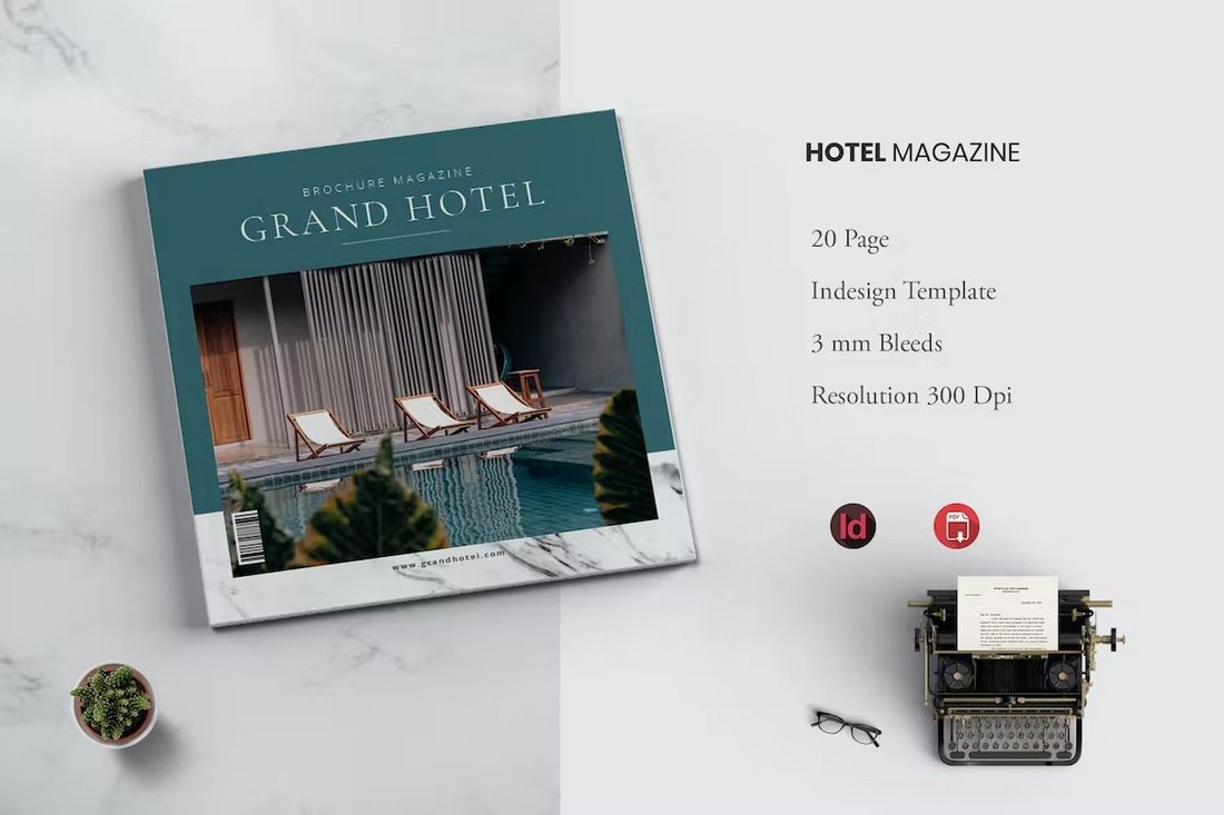Hotel Brochure InDesign Template