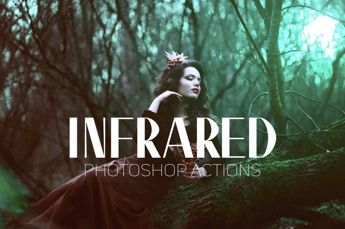 Infrared IR - Instagram Photoshop Actions