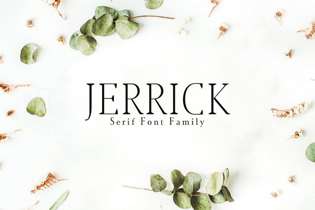 Jerrick - Serif Font Family